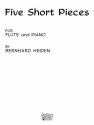 Bernard Heiden Five ( 5) Short Pieces Flte und Klavier Buch