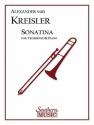 Alexander von Kreisler Sonatina Posaune Buch