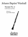 Johann Baptist Vanhal Sonata No. 2 (Archive) Clarinet Buch