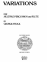 George Frock Variations Flute Buch