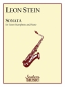 Leon Stein Sonata Tenor Saxophone Buch