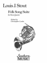 Folk Song Suite for 4 horns score and parts