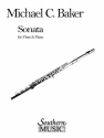 Michael Baker Sonata Flte und Klavier Buch