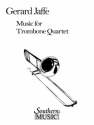 Gerard Jaffe Music For Trombone Quartet 4 Trombones Buch