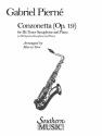 Gabriel Piern Canzonetta Tenor Saxophone Buch