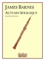 James Barnes Autumn Soliloquy Oboe Buch