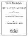 Salamone Rossi Suite Of Canzonets 3 Trombones Buch