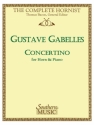 Gustave Gabelles Concertino Op 91 Horn Buch