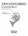 Cantos No. 1 (Archive) Horn Choir Partitur + Stimmen