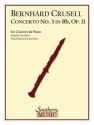 Bernhard Henrik Crusell Concerto No 3 In B Flat Op 11 Clarinet Buch