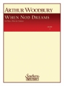 Arthur Woodbury When Nod Dreams Woodwind Trio Partitur