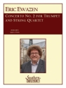 Concerto no.2 for trumpet and string quartet score and parts