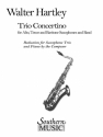 Walter S. Hartley Trio Concertino 3 Saxophones Partitur