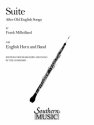 Frank Milholland Suite After Old English Songs Cor Anglais [Oboe] Buch