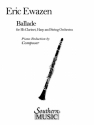 Eric Ewazen Ballade Clarinet Buch