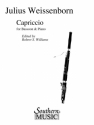 Julius Weissenborn Capriccio Fagott Buch