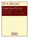 Wolfgang Amadeus Mozart Cosi Fan Tutte Woodwind Choir Partitur + Stimmen