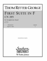 Thom Ritter George First ( 1St ) Suite In F Concert Band Partitur