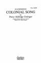 Percy Aldridge Grainger Colonial Song Concert Band Partitur