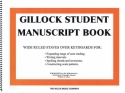 Gillock Student Manuscript Book for piano