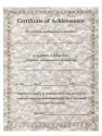 Certificate of Achievement Klavier Buch