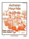 John Robert Poe Autumn Hayride Klavier Blatt