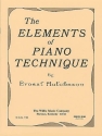 Ernest Hutcheson Elements of Piano Technique Klavier Buch