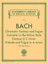 Johann Sebastian Bach, Chromatic Fantasy And Fugue Klavier Buch