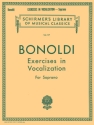 F Bonoldi, Exercises in Vocalization Soprano Voice Buch