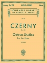 Carl Czerny, Six Octave Studies Op.553 Klavier Buch