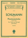 Robert Schumann, Phantasiestucke Violin or Clarinet and Piano Buch