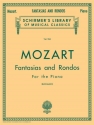 Wolfgang Amadeus Mozart, Fantasias And Rondos For Piano Klavier Buch