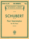 Franz Schubert, Four Impromptus For The Piano Op.142 Klavier Buch