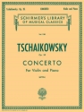 Pyotr Ilyich Tchaikovsky, Violin Concerto Op.35 Violine und Klavier Buch