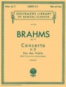 Johannes Brahms, Violin Concerto In D Op.77 Violine und Klavier Buch