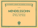 Felix Mendelssohn Bartholdy, Original Compositions For Piano Duet Piano, 4 Hands Buch