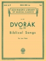 Antonn Dvork, Biblical Songs Op.99 Low Voice and Piano Buch