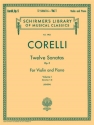 Arcangelo Corelli, Twelve Sonatas, Op. 5 - Volume 1 Violine und Klavier Buch