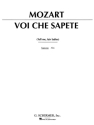 Voi Che Sapete (Tell me, fair Ladies) for soprano and piano (dt/it/fr/en)