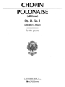 Frdric Chopin, Polonaise In A Major Op.40 No.1 'Militaire' Klavier Buch