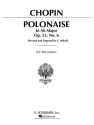 Frdric Chopin, Polonaise In A Flat Major Op.53 No.6 Klavier Buch