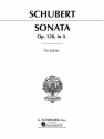 Franz Schubert, Piano Sonata In A Op.120 Klavier Buch