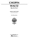 Frdric Chopin, Valse In D Flat Major Op.64 No.1 'Minute Waltz' Klavier Buch