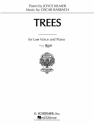 Oscar Rasbach, Trees Low Voice and Piano Buch