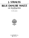 Johann Strauss, Blue Danube Waltz Klavier Buch