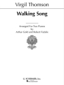 Virgil Thomson, Walking Song Piano, 4 Hands Buch