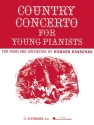 Howard Kasschau, Country Concerto for Young Pianists Piano, 4 Hands Buch