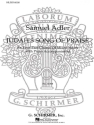 Samuel Adler, Judahs Song Of Praise SATB Chorpartitur