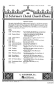 J. N. Beck, Song Of Moses SATB Chorpartitur