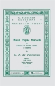 Giovanni Pierluigi da Palestrina, Missa Papae Marcelli SATB Chorpartitur